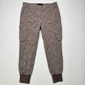 James Jeans Boyfriend Cargo Joggers Camouflage Print Size 28